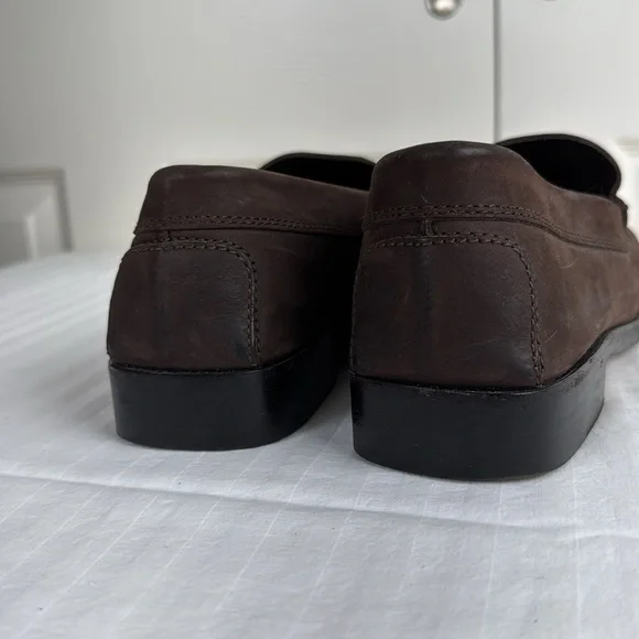 Tod’s Sueded loafers.